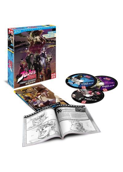 JOJO'S BIZARRE ADVENTURE - SAISON 2 : STARDUST CRUSADERS - PARTIE 2/2 - BLU-RAY (Franz&ouml;sisch) image number 1